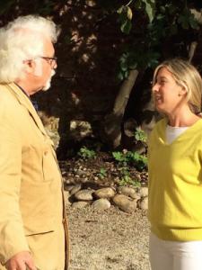 Patrizio Roversi e Cristina Brizzolari